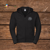 CAS POTT Hoodie Zip / schwarz / Castrop-Rauxel / Ruhrgebiet